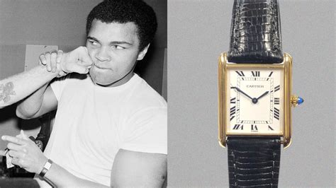 muhammad ali cartier tank.